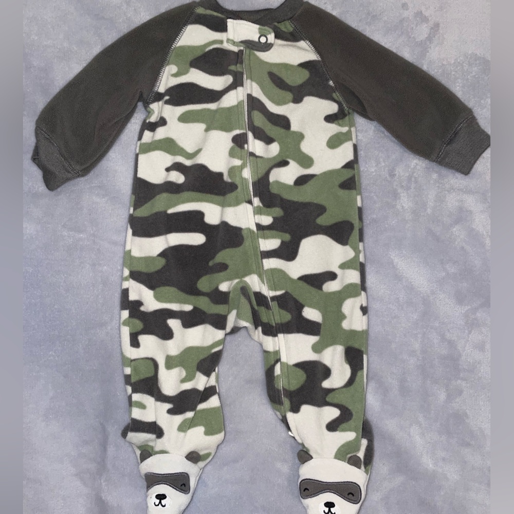Carters 2 way double Zipper Onesie